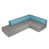Gray/Blue Fabric is out of stock