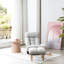 Fauteuil inclinable, ergonomique et pliable, répondant à vos besoins en matière de relaxation - Lin gris