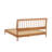 Catrece Solid Wood Platform Bed with Spindle Headboard-883629401-881942707