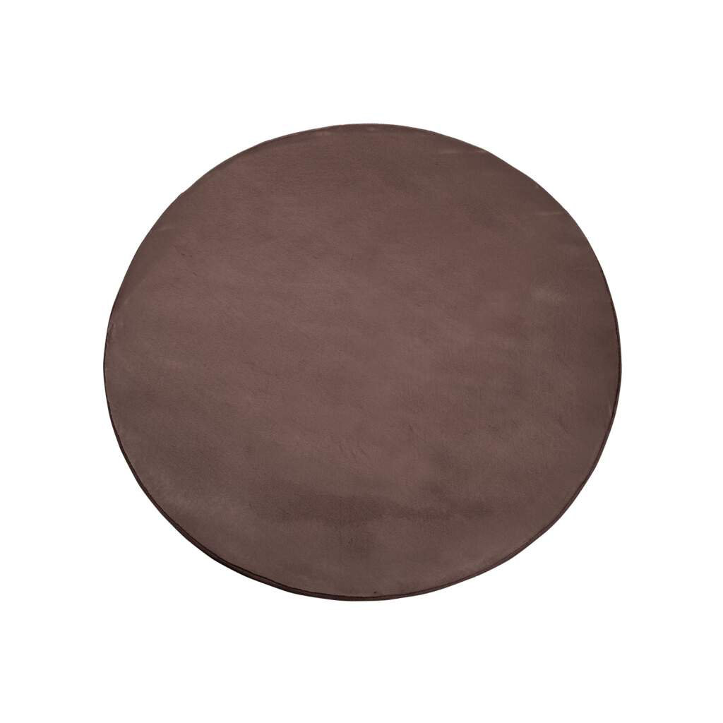 Andriejus Hochflor Teppich in Dunkel Taupe