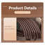 Cintre solide en acier inoxydable-414116754