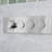 RoundOne - Thermostatic complete shower system with push-button valve - Wall arm-91290486