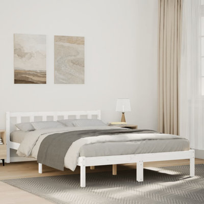 Deron Solid Wood Bed