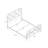 Schiffer Metal Open-Frame Bed-1458324660