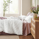 Bedsure Vintage Farmhouse Comforter Set