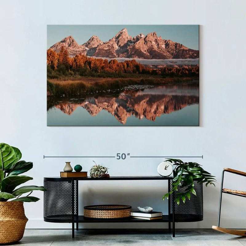 Alvord Grand Teton Sunrise Glow, H 32 po x l 48 po