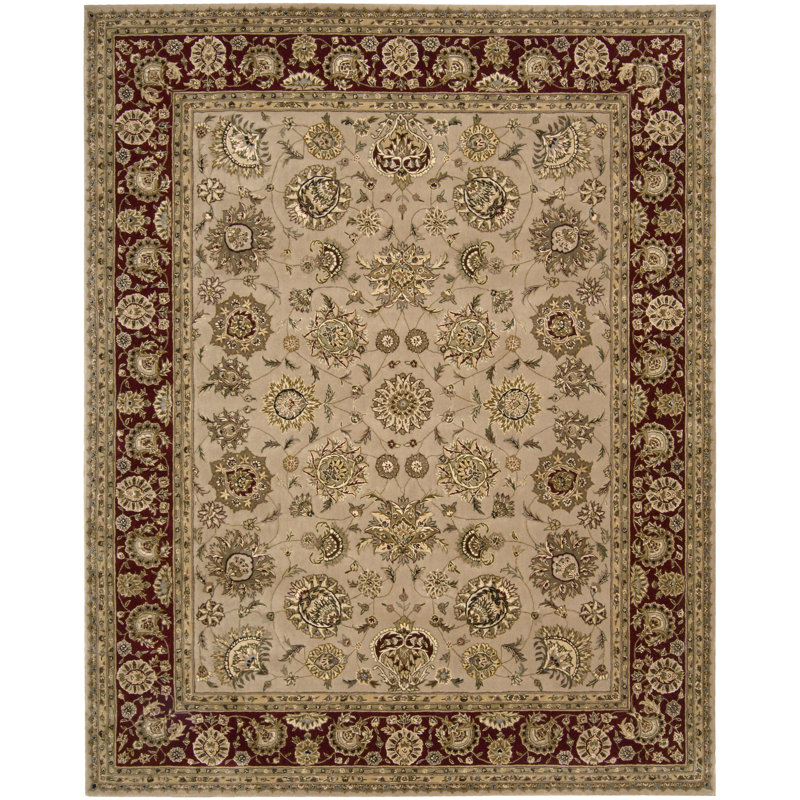 Deguzman Silk Oriental Indoor Rug, Rectangle 7'9" x 9'9"