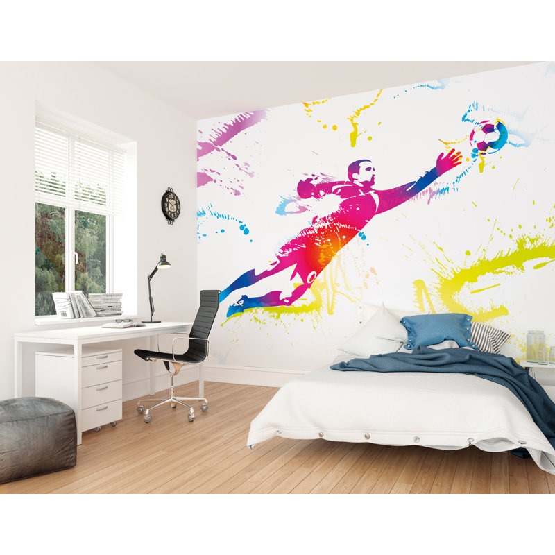 Clarktown Matte Wall Mural, 280cm L x 350cm W
