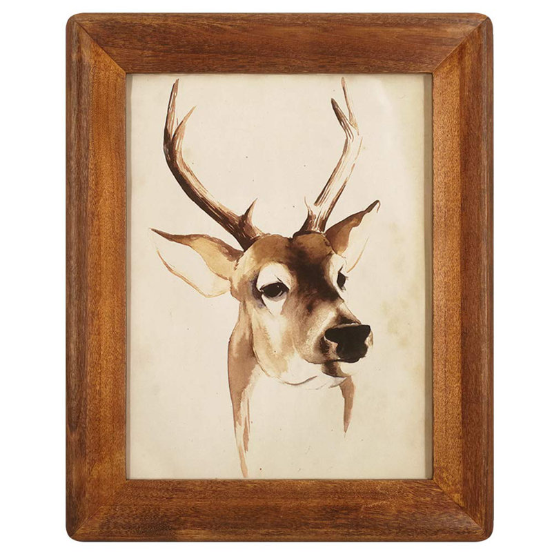 8X10 Picture Frames,Brown Rustic Wood Frame With Glass Front, Display 10X8 Inch Photos For Table Top Display And Wall Mounting