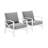 Mosier Powder Coated Steel Outdoor Lounge Chair-1635310798-1635310771