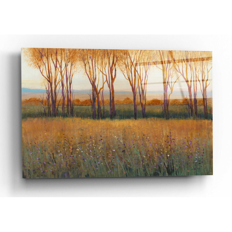 «Glow in the Af après-midi II» par Tim O'Toole, art mural en verre acrylique, H 16 po x l 24 po x P 0,2 po