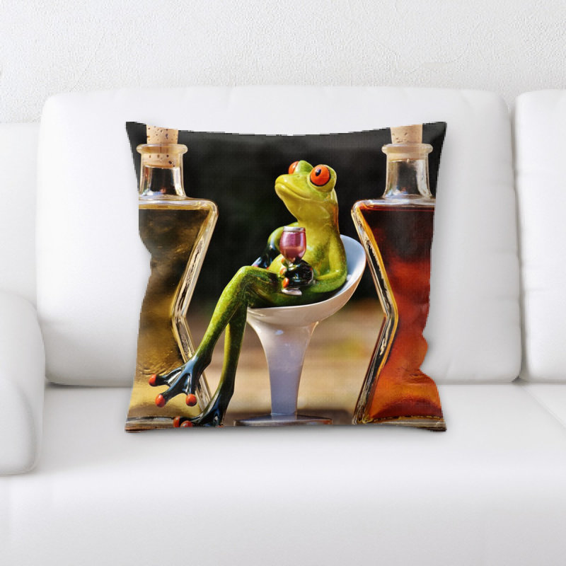 Coussin de grenouilles