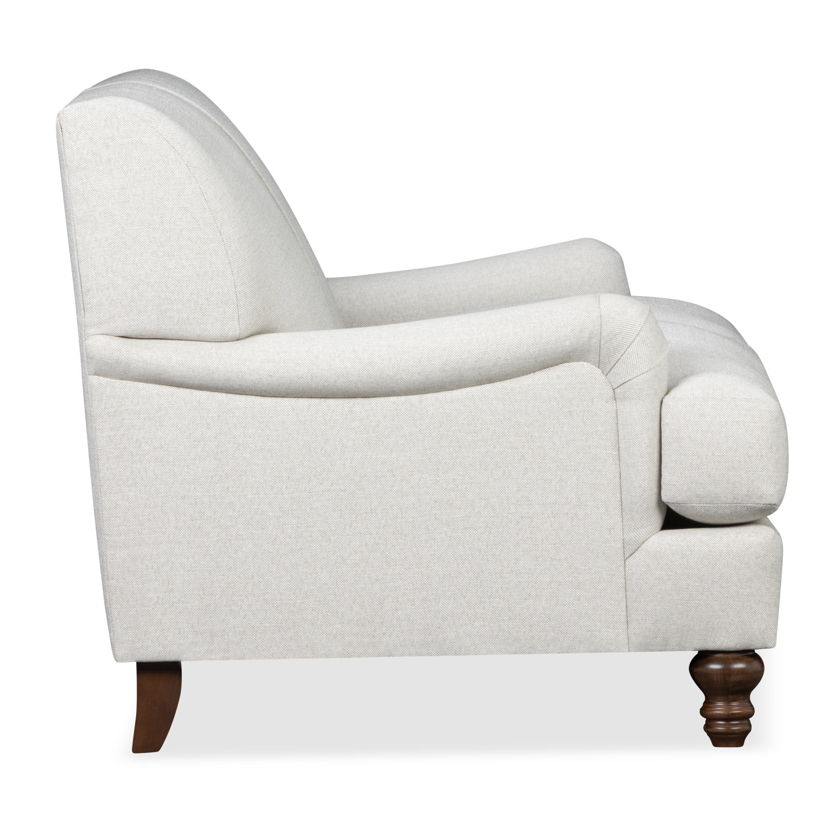 Walters 59'' Loveseat, Macarena Light Gray Canvas