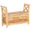 Argyle Solid Wood Storage Bench