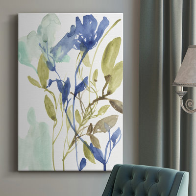Cobalt & Ole Bouquet - Impression sur toile tendue