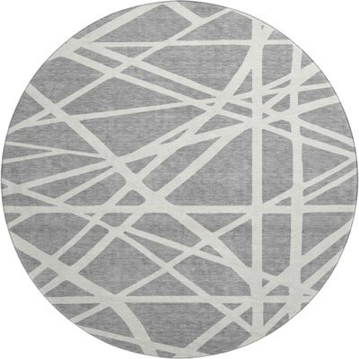 Premium Machine Washable Cossette AMF1040 Geometric Rug
