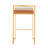 Brieon Upholstered Counter Stool with Metal Frame-1409298064-1409298073-1409298071