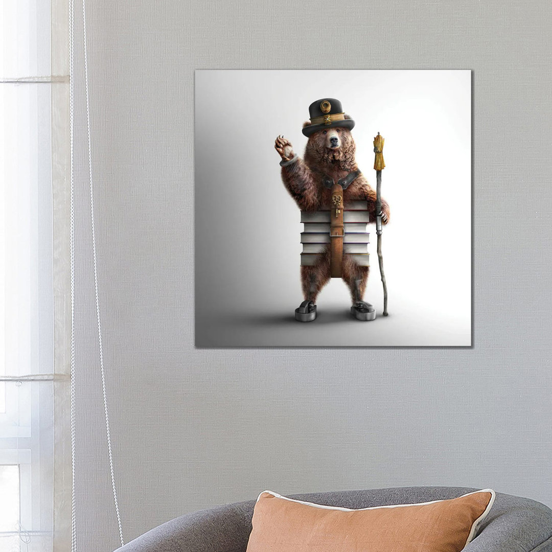 Fabuleon: Libearian von Spielsinn Design - Gallery-Wrapped Canvas Giclée