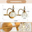 Éclairage pour meuble-lavabo à 2 lumières à intensité variable Jasticah-720933759