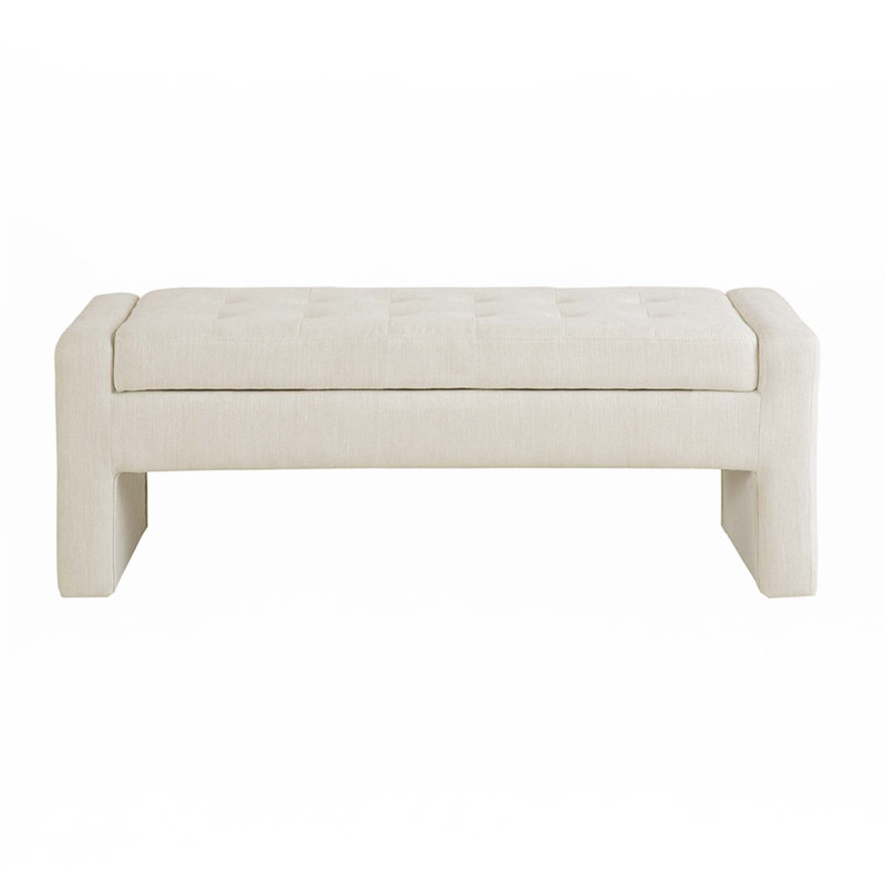 Banc de rangement à fermeture douce