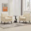 Upholstered Linen Armchair-45427140
