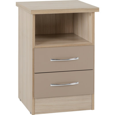 Cascio 2 Drawer Bedside Table