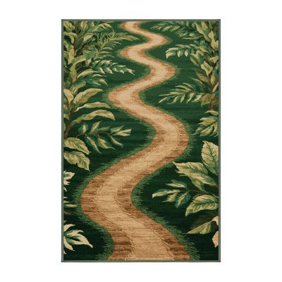Tapis vert lavable à la machine