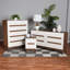 Commode double 13 tiroirs l 55,98 "