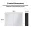 DeerValley LED Bathroom Mirror Cabinet, Wall-Mounted Medicine Cabinet with Anti-Fog, Touch Control, Built-in Socket, Adjustable Interior Shelf, 800x600 mm