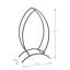 Rumney 47cm W Metal Log Rack