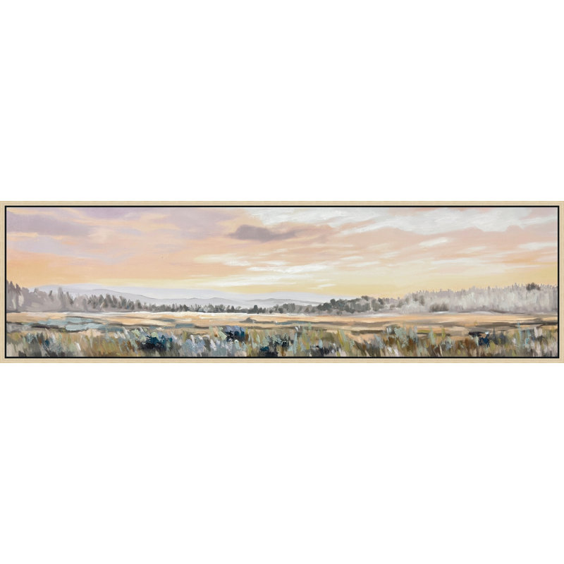 Misty Meadows Canvas Wall Art
