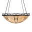 Luminaire suspendu bol / urne simple 8 lumières Nastacia