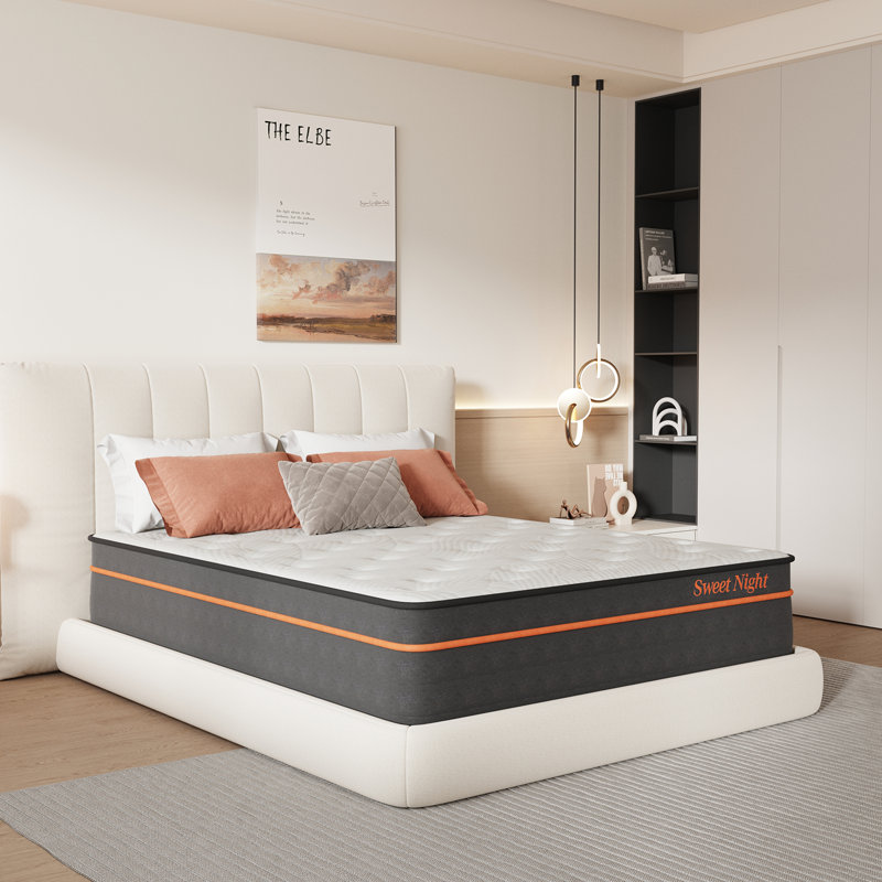 Sweetnight 16'' Gel Memory Foam Mattress, Queen
