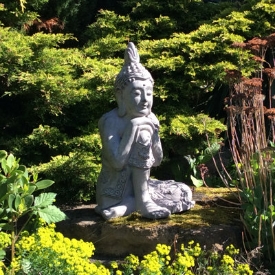 Ilan Weather Resistant UV Resistant Fiberstone Garden Statue