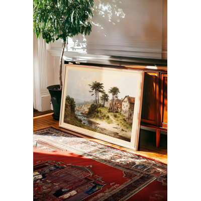 Peinture décorative encadrée