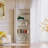 Space-saving Corner Bookshelf Mdf Modern Style For Home & Office