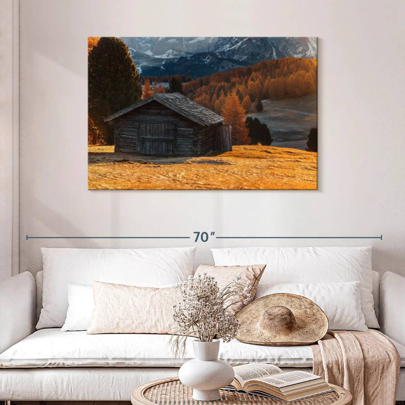 Alvord Woodshed Autumn, H 30 po x l 45 po
