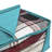 Bamboo Sorbus Foldable Storage Fabric Cube Bin Bag Organizers-30322421