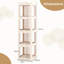 36cm W Plastic Book Cart Bookcase-599634404