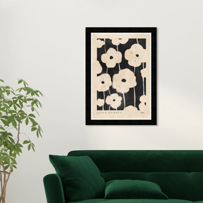 Flora floraison noire