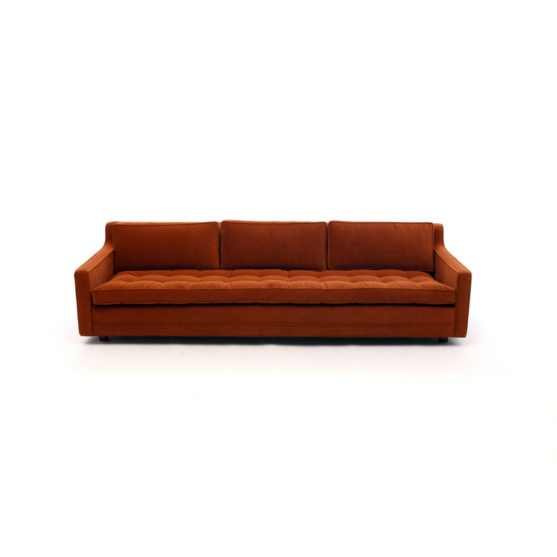 Sofa, Eggplant Aged Velvet