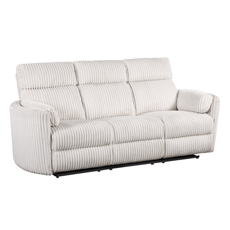 Canapé inclinable électrique, Blanc