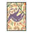 Toile encadrée noir délavé