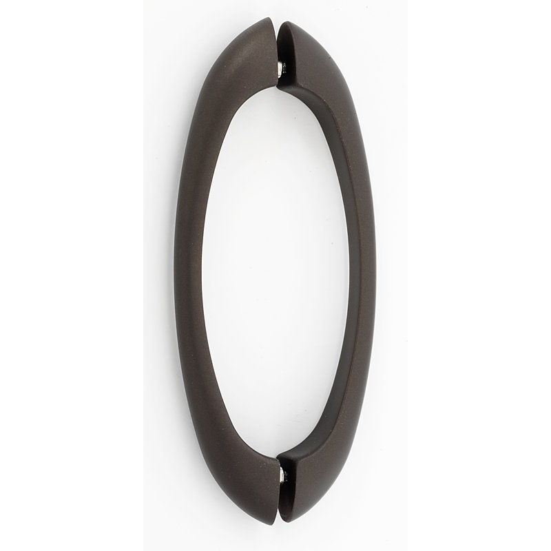 Poignée arche 8" center to center, Bronze chocolat, 6"