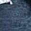 Tapis bleu marine / beige en polypropylène / polyester / latex tissé à la machine Lanza-257442676