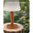 12” Solid Wood Dimmable Table Lamps With Memory