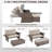 Trym 65" W Wicker Patio Daybed with Cushions -940166429