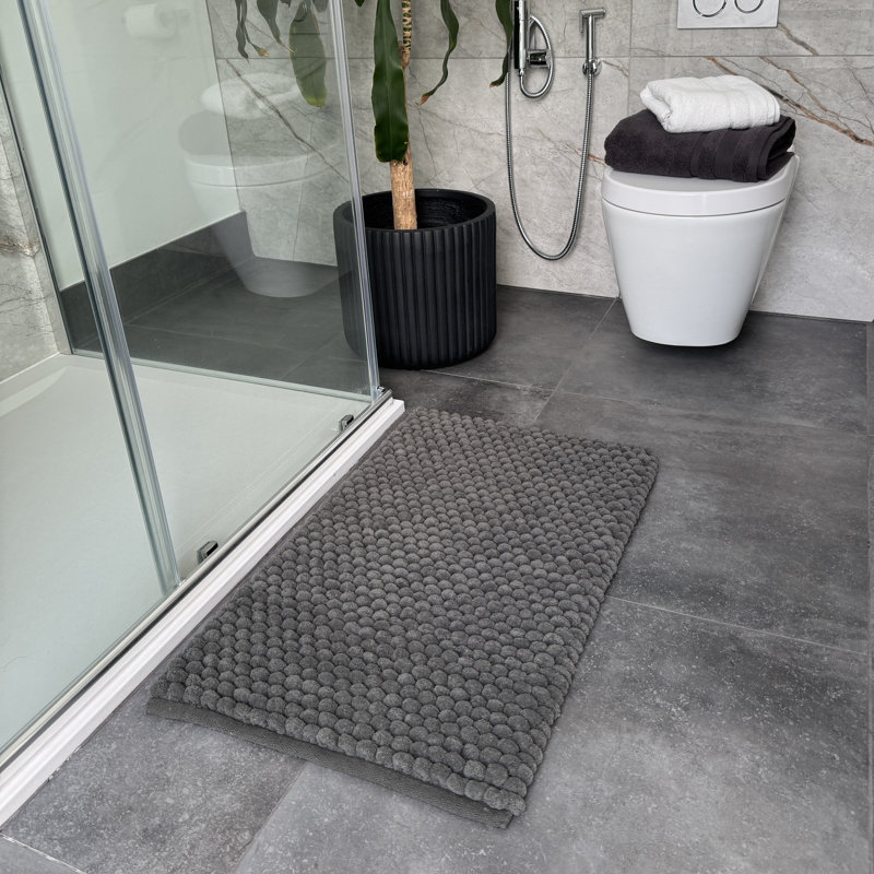 California Bath Mat, Charcoal