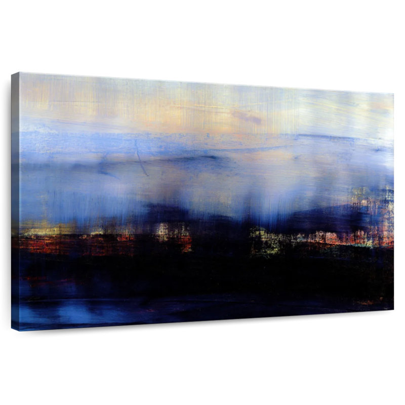 Paysage abstrait Avery II, H 34 po x l 51 po
