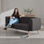 Oscar 3 Seater Wool Sofa